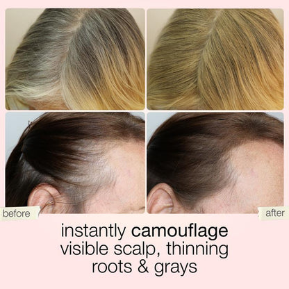 🌿 Touch & Go Hair Concealer – Blend Away Grays and Reveal Fuller-Looking Hair