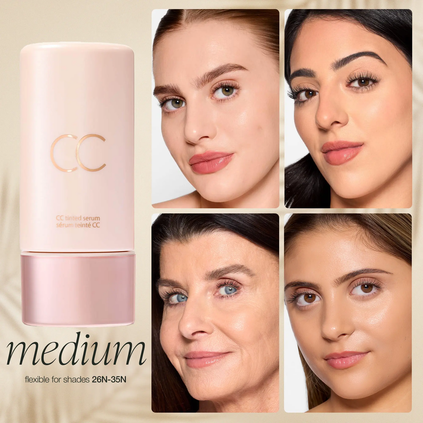 ✨ CC Color-Correcting Tinted Serum – Lightweight, Waterproof & Naturally Flawless
